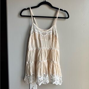 Free People Intimately Ivory Lace Cami size XS